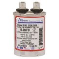 Amrad Engineering ROUND MOTOR RUN CAPACITOR, 15 MFD, 370/440 VAC USA2209